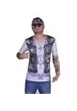 DISFRAZ CAMIDISFRAZ HARLISTA HOMBRE Gris de Fantastic Night