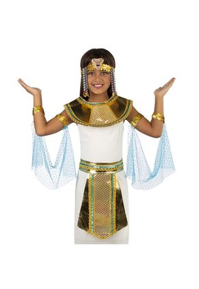 DISFRAZ EGIPCIA NIÑA Azul