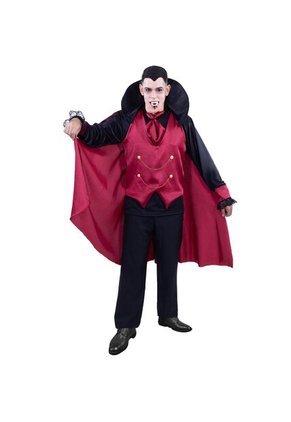 DISFRAZ VAMPIRO HOMBRE Negro