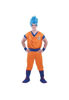 DISFRAZ GOKU HOMBRE Naranja