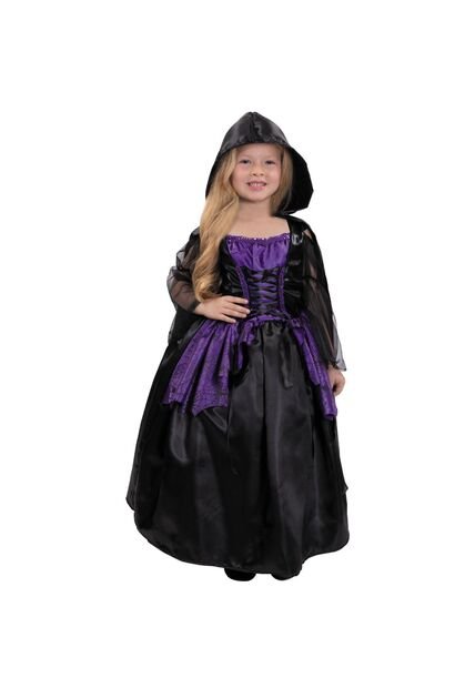 DISFRAZ HECHICERA NIÑA Negro