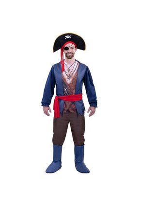 DISFRAZ PIRATA HOMBRE Azul