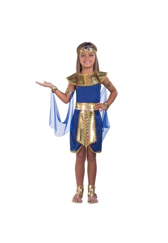 DISFRAZ PRINCESA EGIPCIA NIÑA Azul Fantastic Night