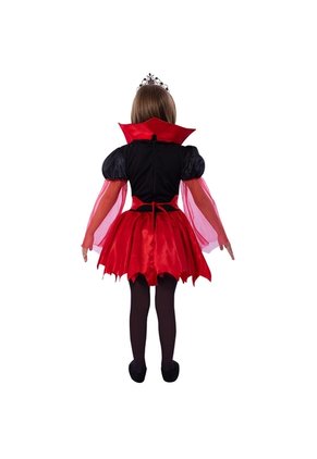 DISFRAZ PRINCESA VAMPIRESA NIÑA Rojo