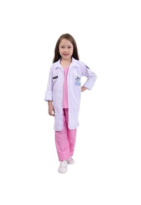 DISFRAZ DOCTORA NIÑA Rosa