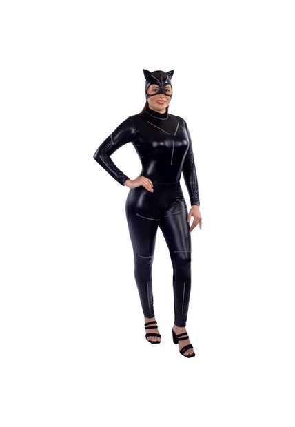 DISFRAZ CAT GIRL MUJER Negro