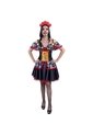 DISFRAZ CATRINA MUJER Negro de Fantastic Night