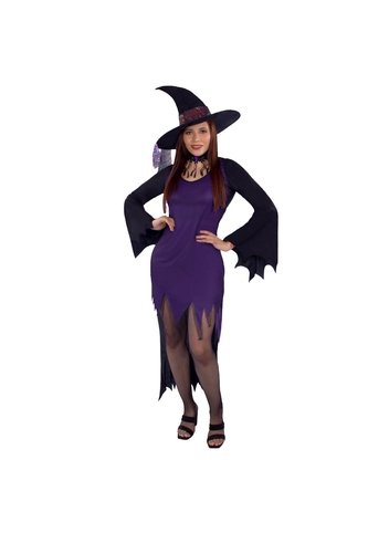 DISFRAZ HECHICERA MUJER Purpura Fantastic Night