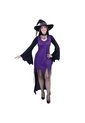 DISFRAZ HECHICERA MUJER Purpura de Fantastic Night