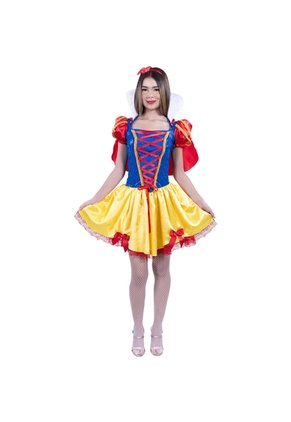 DISFRAZ PRINCESS MUJER Amarillo