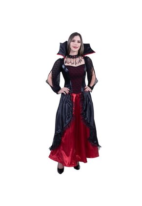 DISFRAZ REINA VAMPIRESA MUJER Negro