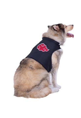 DISFRAZ CAPA AKATSUKI MASCOTAS Negro Fantastic Night