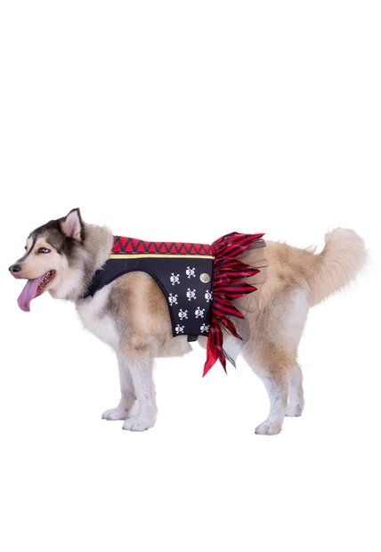 DISFRAZ PIRATA MASCOTAS Rojo
