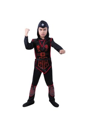 DISFRAZ GUERRERO NINJA NIÑO Rojo