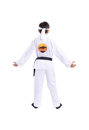 DISFRAZ KARATECA NIÑO Blanco