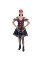 DISFRAZ PIRATA AVENTURERA MUJER Negro de Fantastic Night
