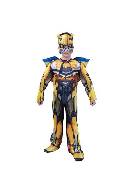 DISFRAZ BUMBLEBEE TRANSFORMERS RISE OF THE BEASTS NIÑO Amarillo