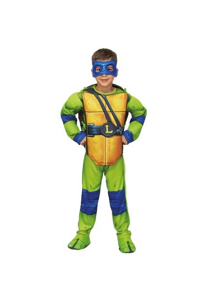 DISFRAZ LEONARDO TEENAGE MUTANT NINJA TURTLES MUTANT MAYHEM NIÑO Azul