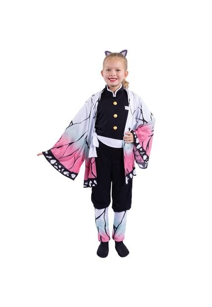 DISFRAZ MARIPOSA ANIME NIÑA Negro