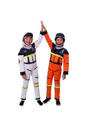DISFRAZ ASTRONAUTA ESPACIAL NIÑO Naranja