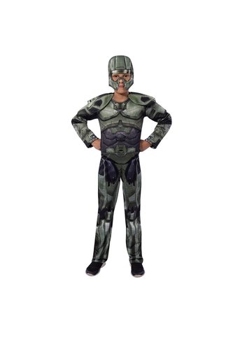 DISFRAZ COMANDANTE ESPACIAL NIÑO Verde Fantastic Night