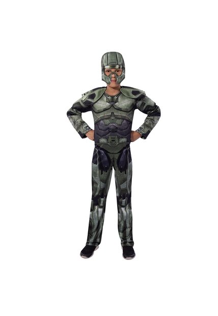 DISFRAZ COMANDANTE ESPACIAL NIÑO Verde