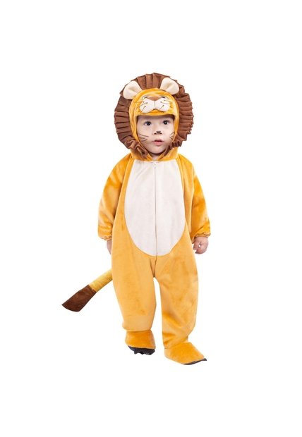 DISFRAZ LEON BEBE Naranja