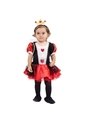 DISFRAZ REINA DE CORAZONES BEBE Rojo de Fantastic Night