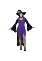 DISFRAZ HECHICERA MUJER Purpura de Fantastic Night