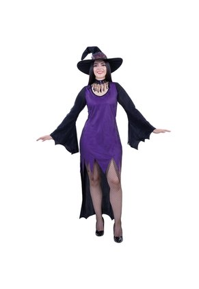 DISFRAZ HECHICERA MUJER Purpura