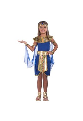 DISFRAZ PRINCESA EGIPCIA NIÑA Azul