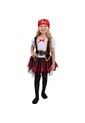 DISFRAZ PIRATA NIÑA Rojo de Fantastic Night