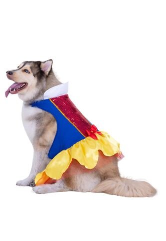 DISFRAZ PRINCESS MASCOTAS Amarillo Fantastic Night