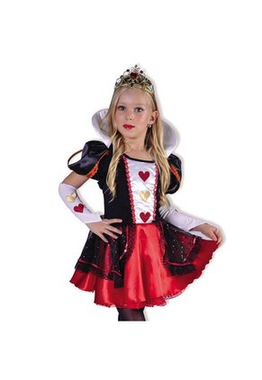 DISFRAZ REINA DE CORAZONES NIÑA Rojo