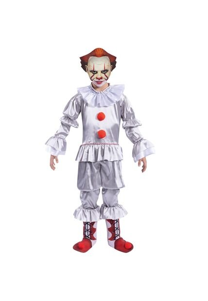 DISFRAZ PAYASO NIÑO Gris