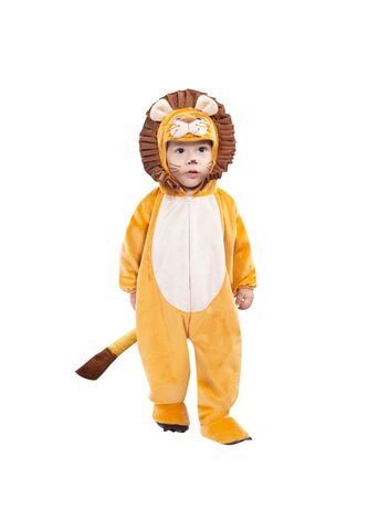 DISFRAZ LEON BEBE Naranja Fantastic Night