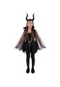 DISFRAZ MALEVOLA NIÑA Negro de Fantastic Night