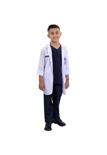 DISFRAZ DOCTOR NIÑO Azul