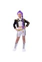DISFRAZ K POP STAR NIÑA Blanco de Fantastic Night