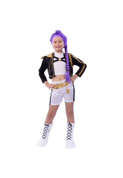 DISFRAZ K POP STAR NIÑA Blanco