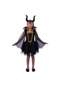 DISFRAZ MALEVOLA NIÑA Negro de Fantastic Night