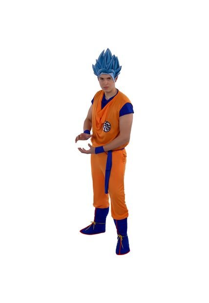 DISFRAZ GOKU HOMBRE Naranja