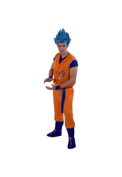 DISFRAZ GOKU HOMBRE Naranja