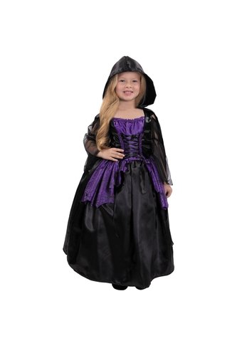 DISFRAZ HECHICERA NIÑA Negro Fantastic Night