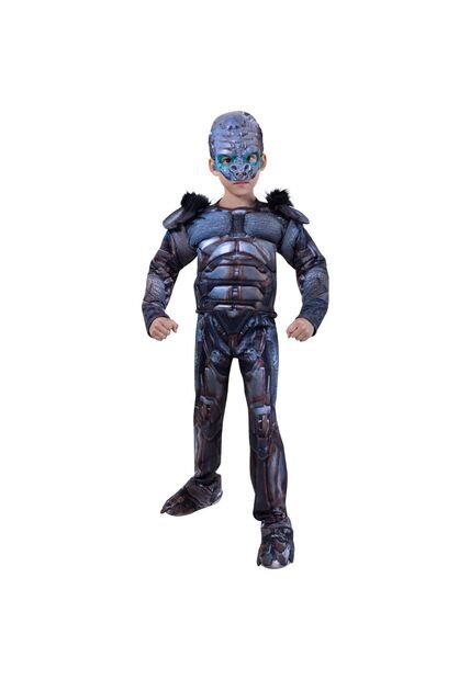 DISFRAZ OPTIMUS PRIMAL TRANSFORMERS RISE OF THE BEASTS NIÑO Gris