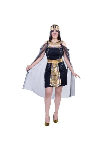 DISFRAZ PRINCESA EGIPCIA MUJER Negro