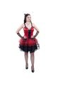 DISFRAZ CAN CAN MUJER Rojo de Fantastic Night