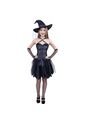 DISFRAZ BRUJA MUJER Negro de Fantastic Night