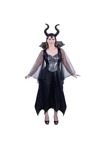 DISFRAZ MALEVOLA MUJER Negro Fantastic Night