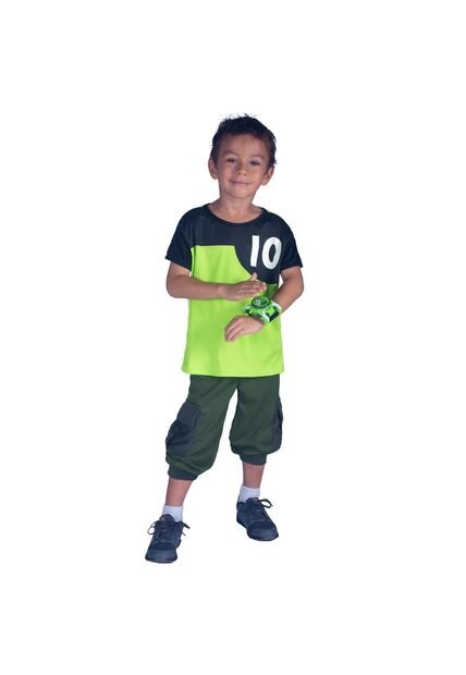DISFRAZ BEN 10 REBOOT NIÑO Verde